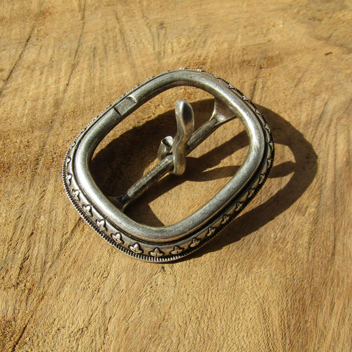 Solid Copper Silver Plated Vintage Tri-Glide