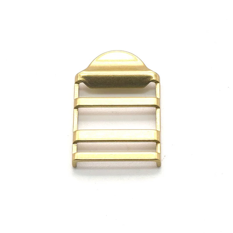 Solid Brass Tri-Bar Slider