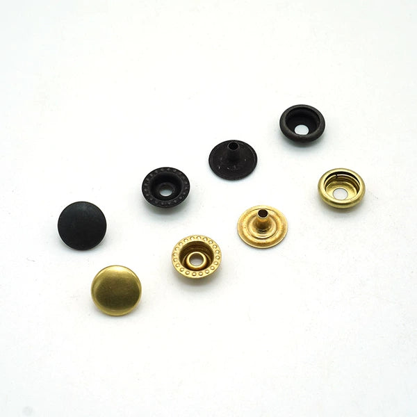 Solid Copper Snap Fastener 10x5mm