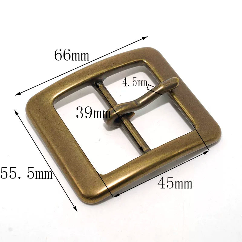Solid Brass Antique Bronze Heavy Duty Tri-Glide Pin for 3.9mm Strap