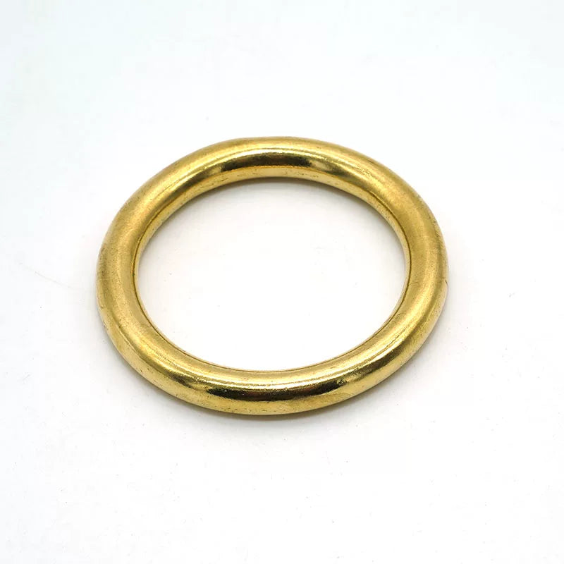 Solid Brass Seamless O-Ring for 39mm Strap