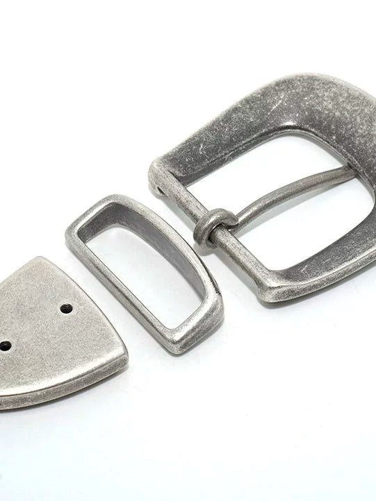 Solid Brass Vintage Belt Buckle