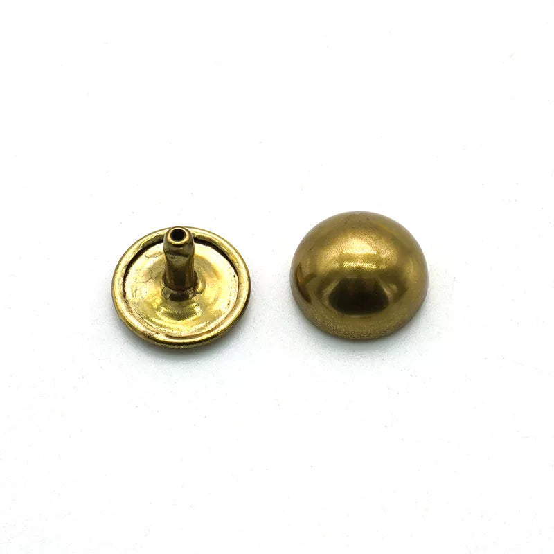 Solid Copper Antique Bronze Rivet 15mm
