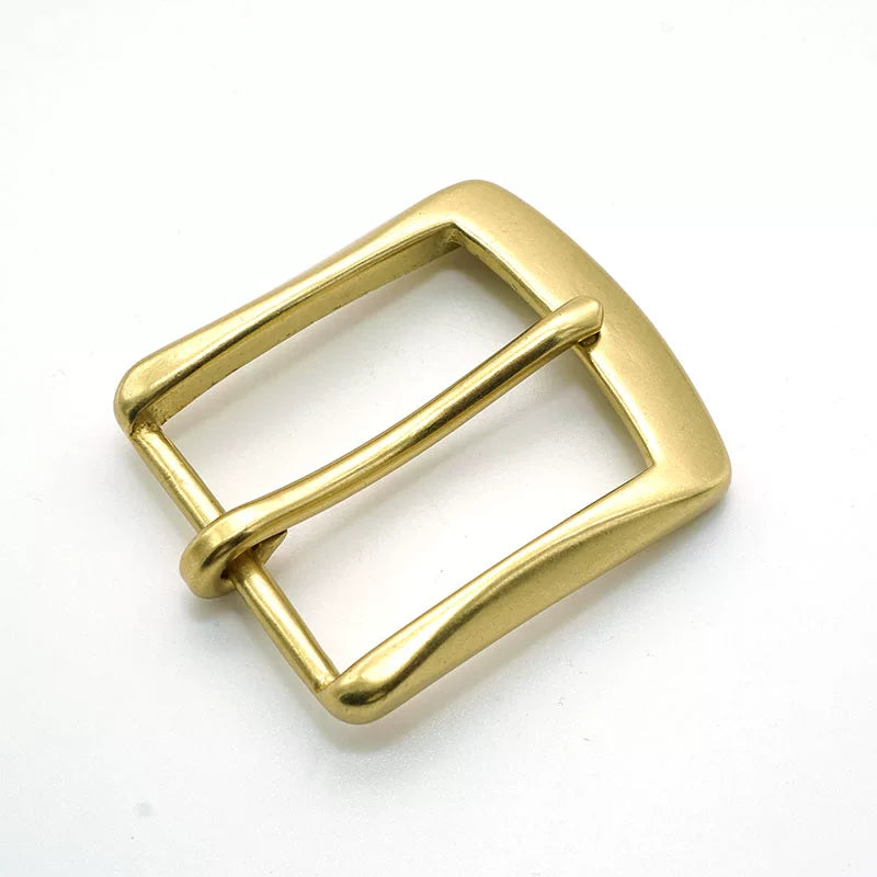 Solid Brass Antique Bronze Casual Pin Buckle 3.9cm