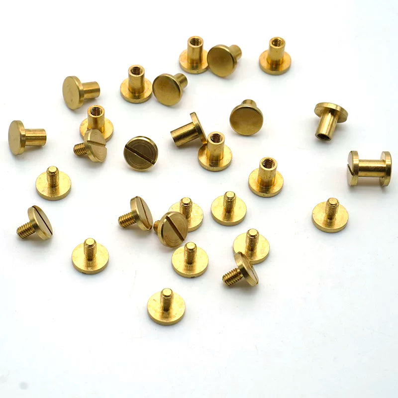 Solid Brass Snap Set