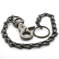 Solid Brass Silver Plated Keychain