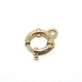Solid Brass Open Keychain