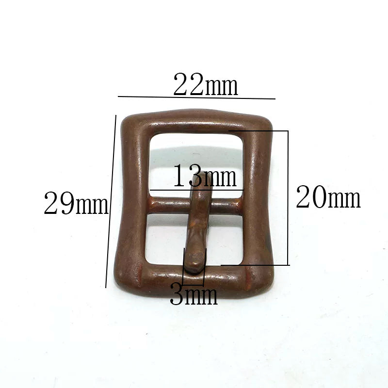 Solid Brass Oxidized Vintage Tri-Glide