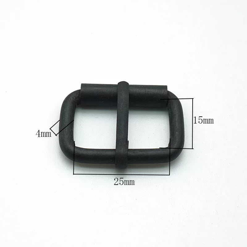 Solid Copper Oxidized Vintage Roller Buckle
