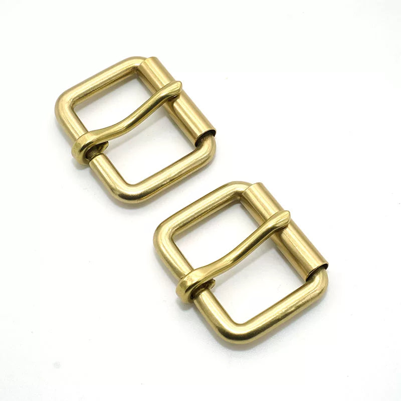 Solid Brass Antique Bronze Roller Buckle
