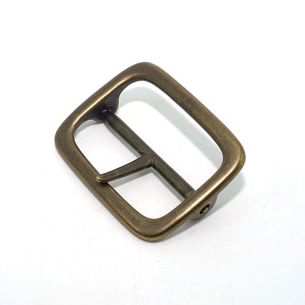 Solid Copper Antique Bronze Women's Unisex Pin Buckle
