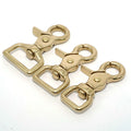 Solid Copper Oxidized Keychain