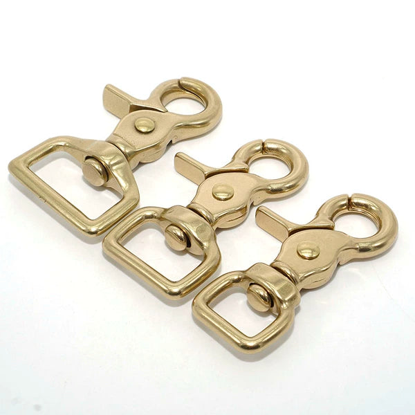 Solid Copper Oxidized Keychain