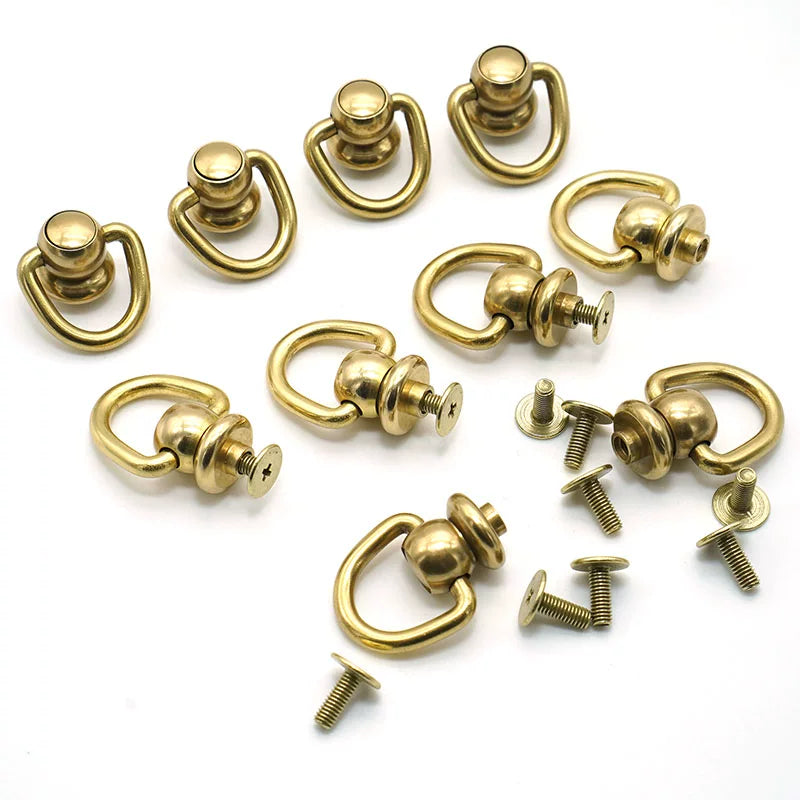 Solid Brass Nipple Stud