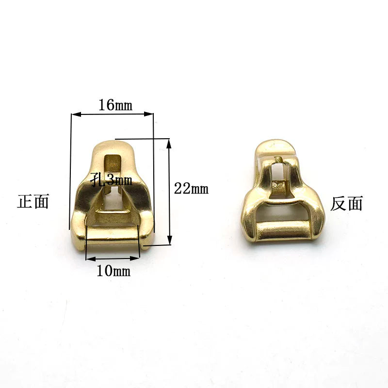 Solid Brass Strap Adjuster
