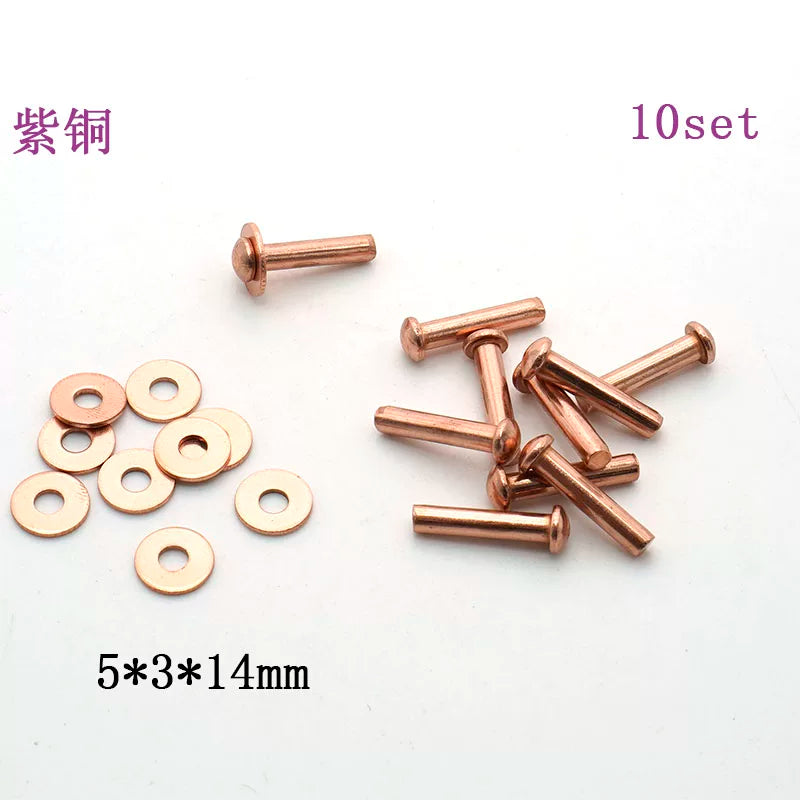 Solid Copper Permanent Rivet