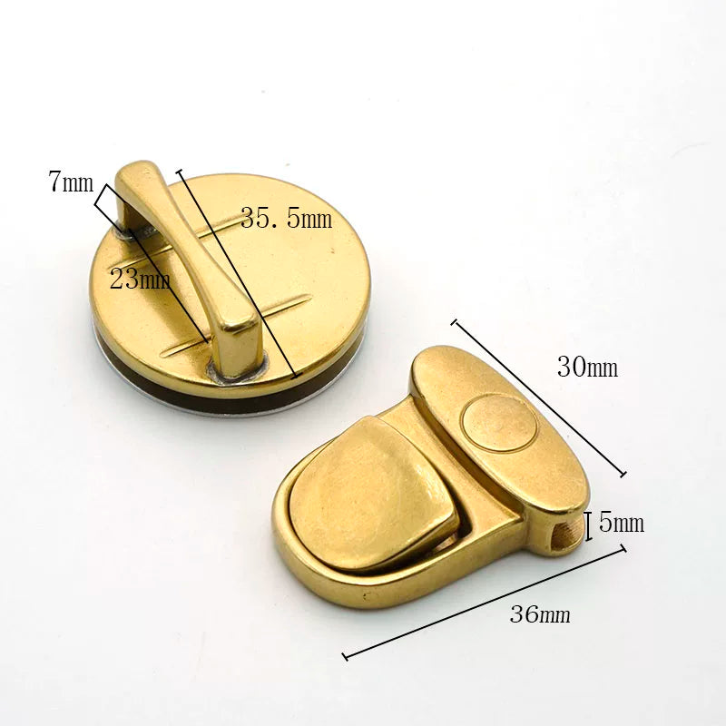 Solid Brass Lock Buckle