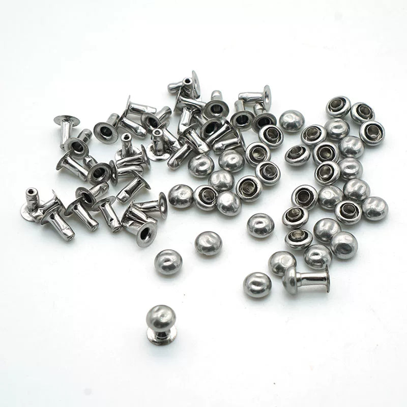 Solid Copper Vintage Rivet 6x6mm