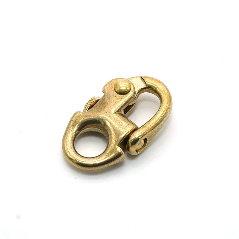 Solid Brass Keychain