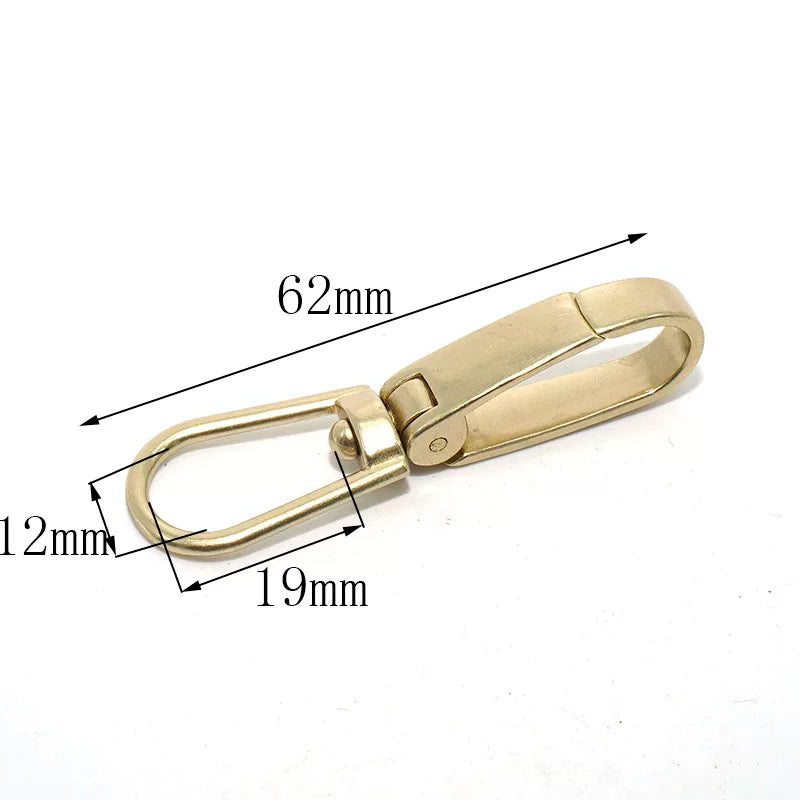 Solid Brass Plate Buckle