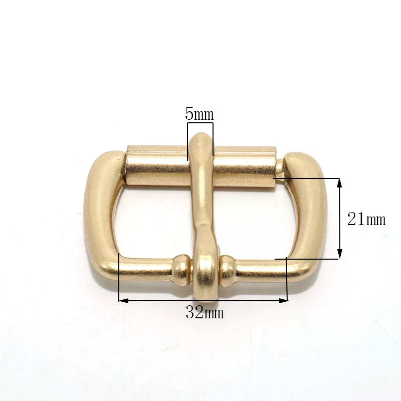 Solid Brass Roller Buckle