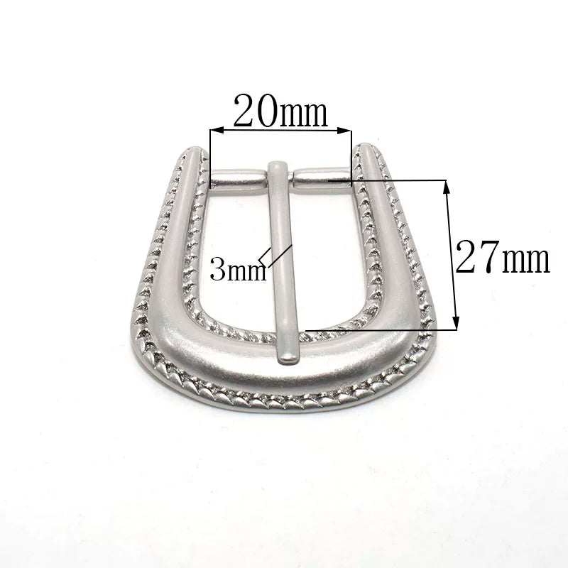 Solid Brass Unisex Pin Buckle