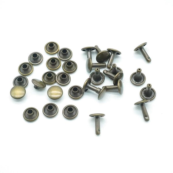 Antique Bronze Rivet 9x10mm