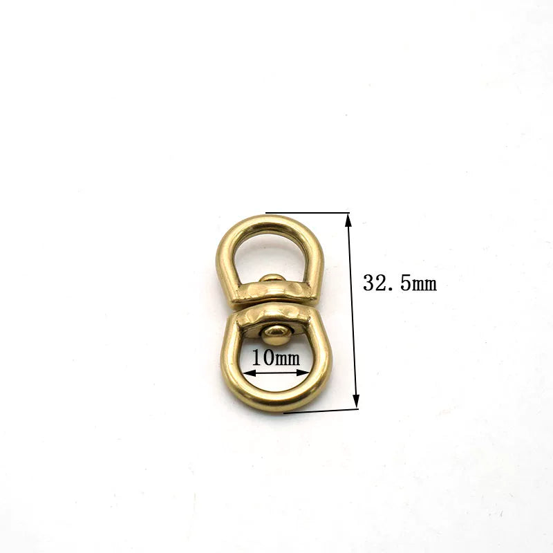 Solid Brass Keychain