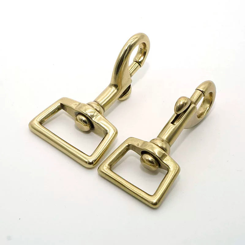 Solid Brass Keychain