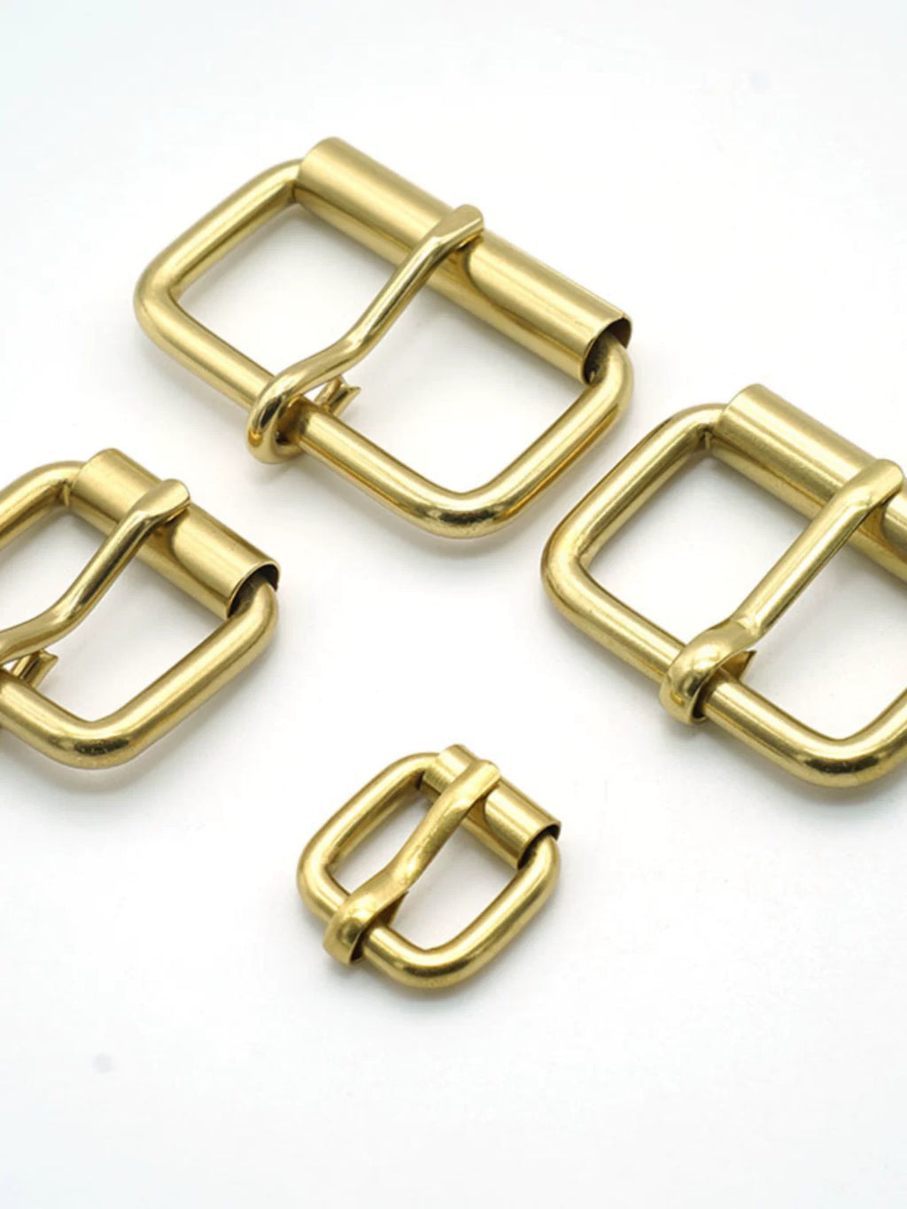Solid Brass Antique Bronze Roller Buckle