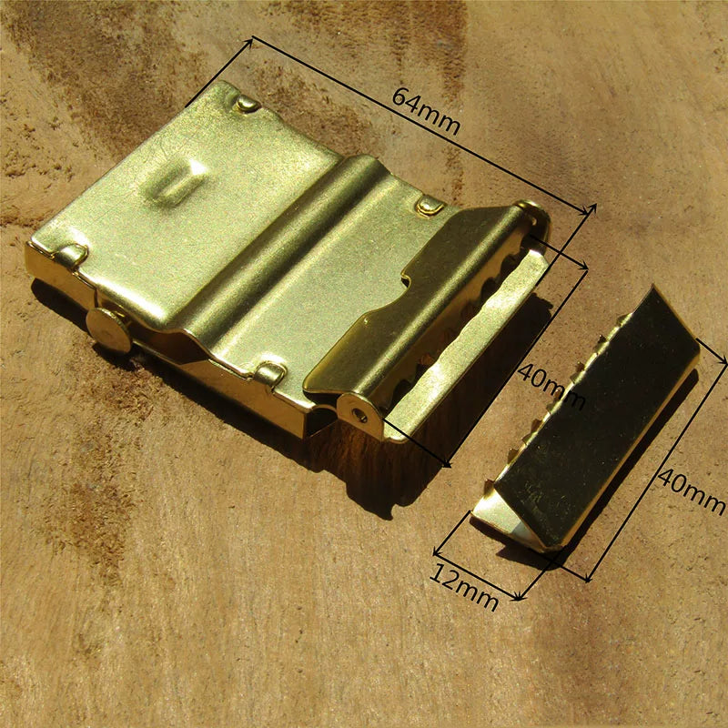 Solid Copper Belt Buckle