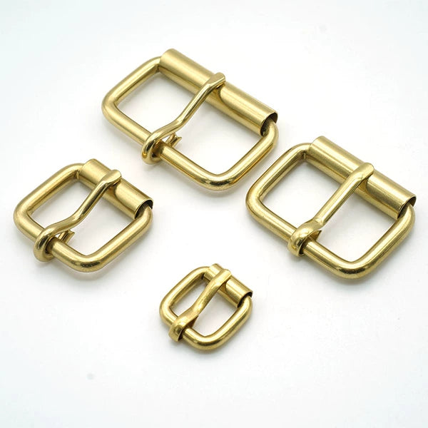 Solid Brass Antique Bronze Roller Buckle