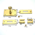 Solid Copper Twist Lock