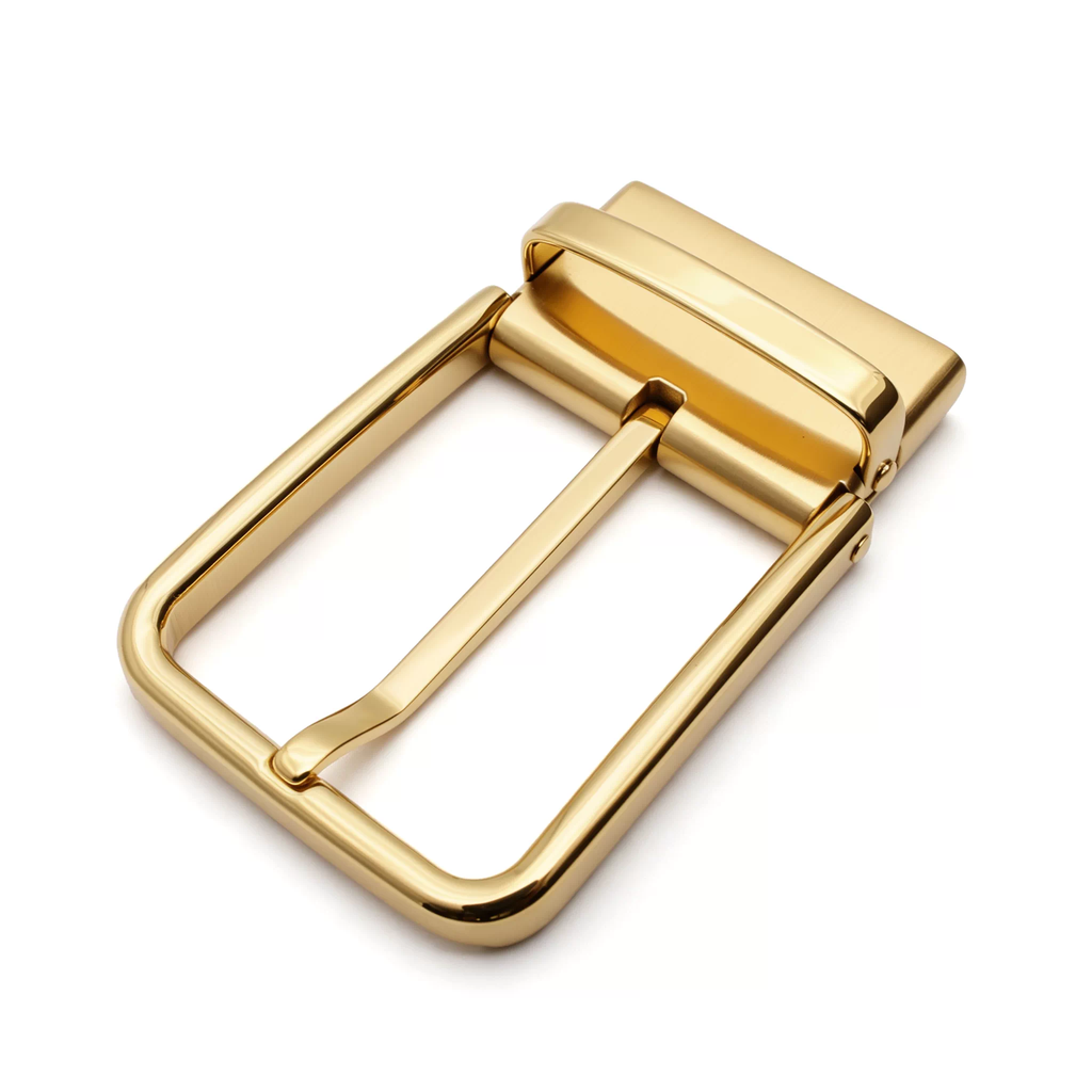 Men's Swivel Pin Belt Buckle 35mm Stainless Steel Replacement Belt Buckle Hardware