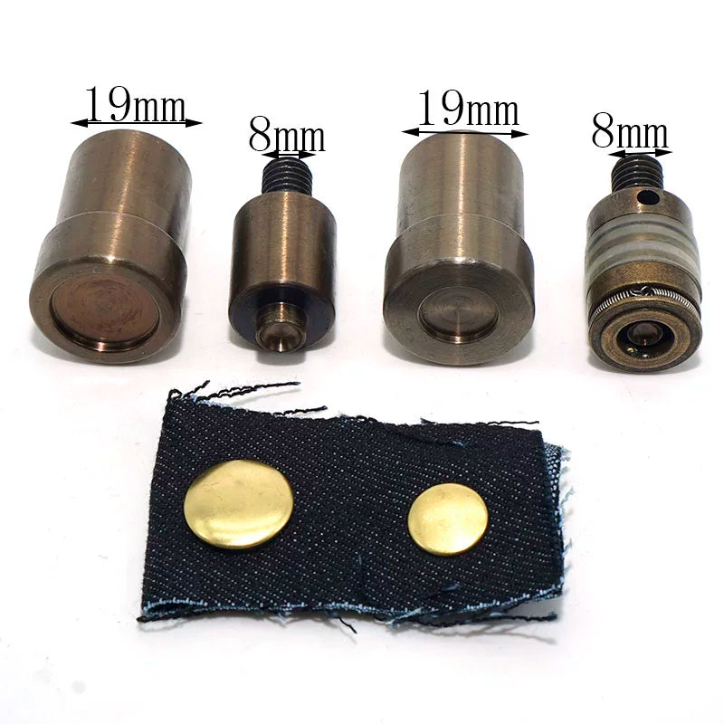 Solid Brass Snap Fastener 15mm