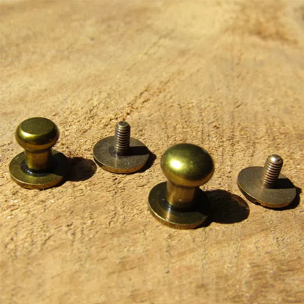 Solid Brass Nipple Stud
