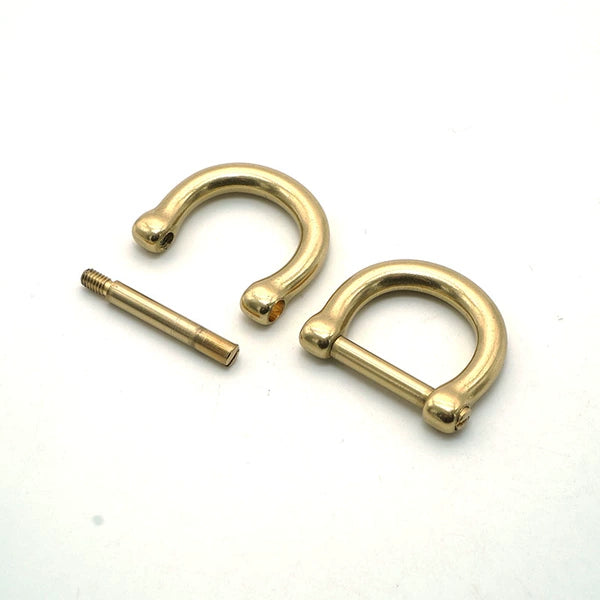 Solid Brass Japanese Style Horseshoe Buckle