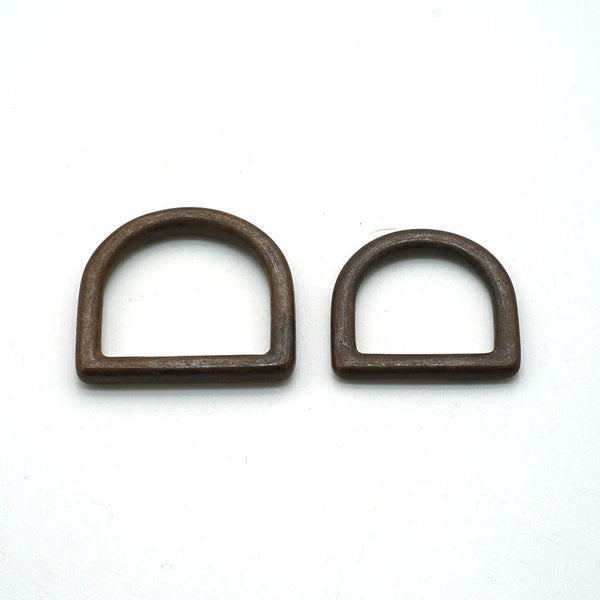 Solid Brass Seamless D-Ring