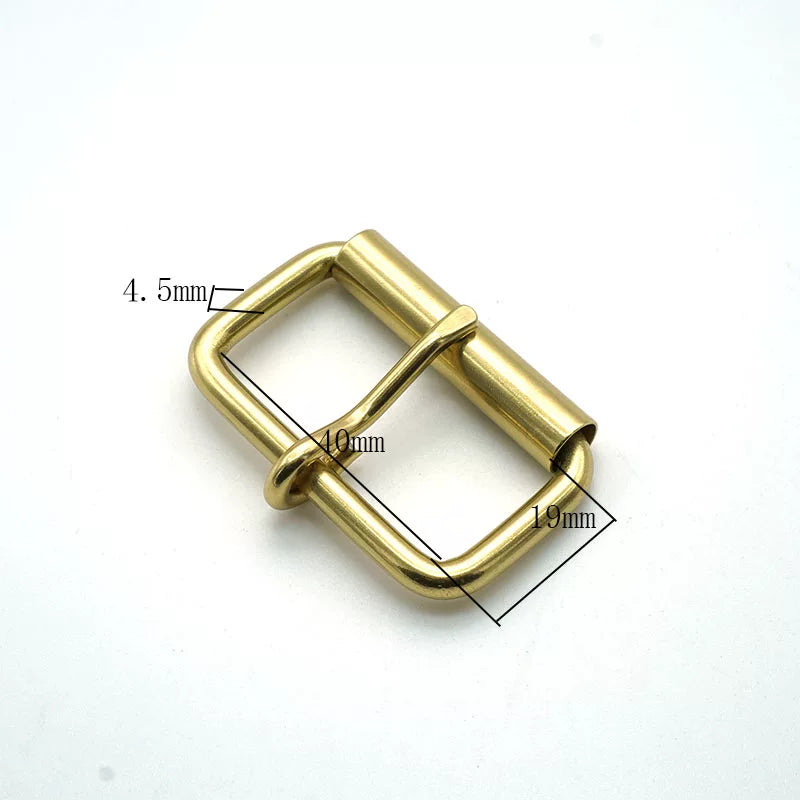 Solid Brass Antique Bronze Roller Buckle