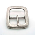 Solid Brass Antique Silver Plated Western Tri-Glide Pin for 40mm Strap
