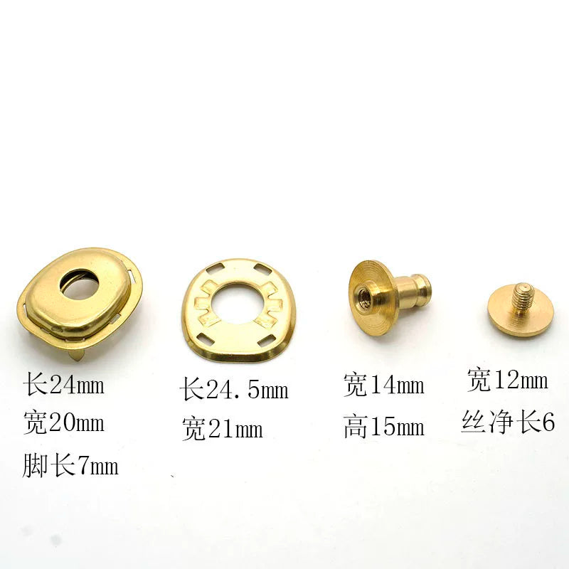 Solid Brass Vintage Heavy Duty Twist Lock