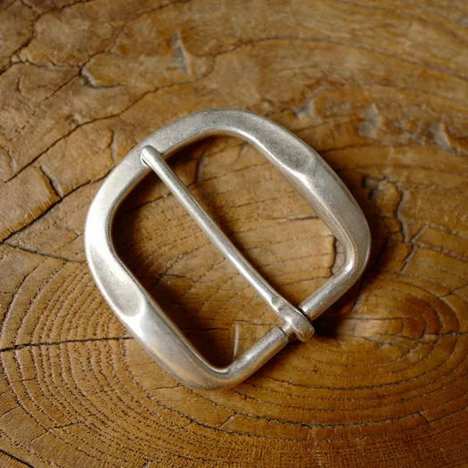 Solid Brass Antique Bronze Pin Buckle 34mm