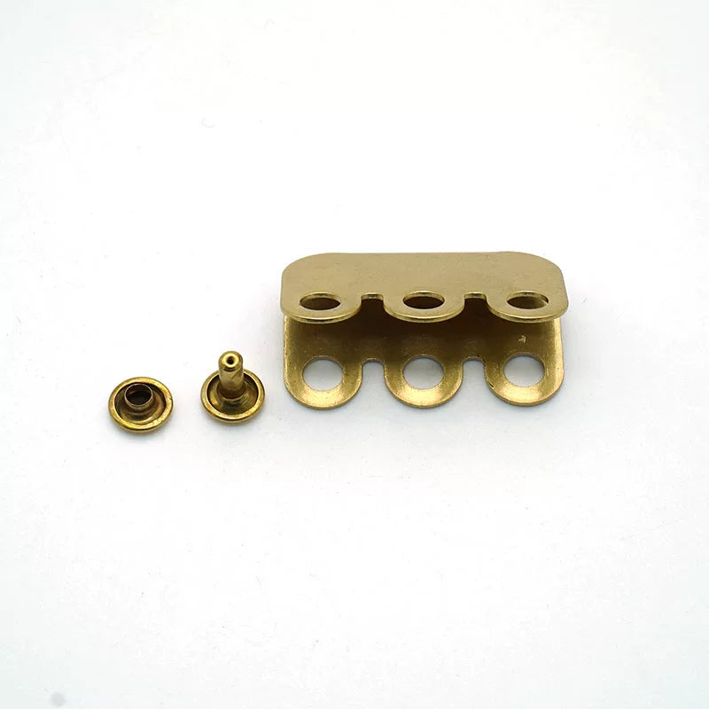 Solid Copper End Clip 35mm