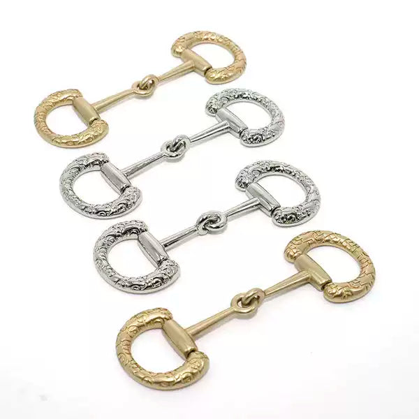 Solid Brass Leather Shoes Metal Decorative Hardware 乐 福 Shoes Chain Accessory Shoes Buckle 百 Bag Hardware 拆 卸 Accessory Trim