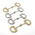 Solid Brass Leather Shoes Metal Decorative Hardware 乐 福 Shoes Chain Accessory Shoes Buckle 百 Bag Hardware 拆 卸 Accessory Trim