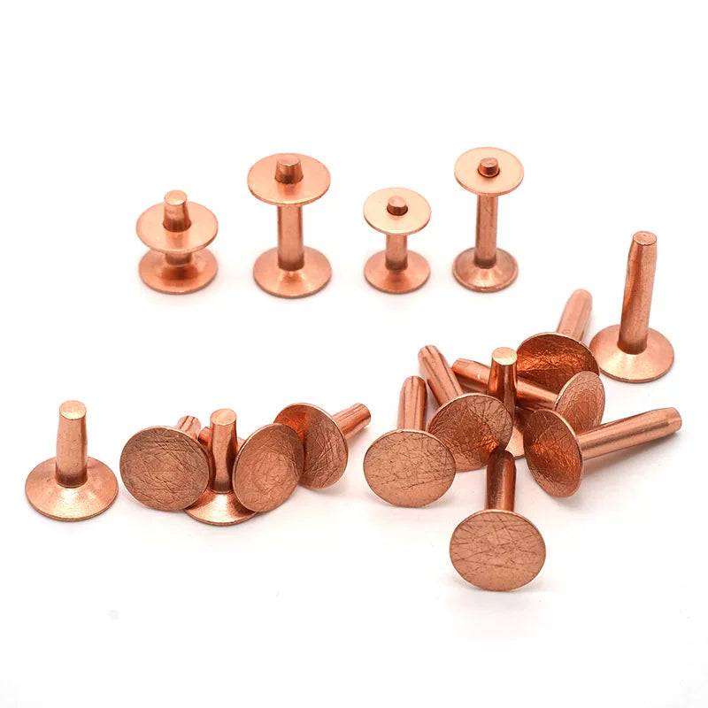 Solid Brass Western Permanent Rivet