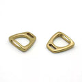 Handbag Bag Hardware Solid Copper Decorative Horse 镫 Buckle Eco-friendly Brass Handbag D Ring Handle Ring 拎 Ring