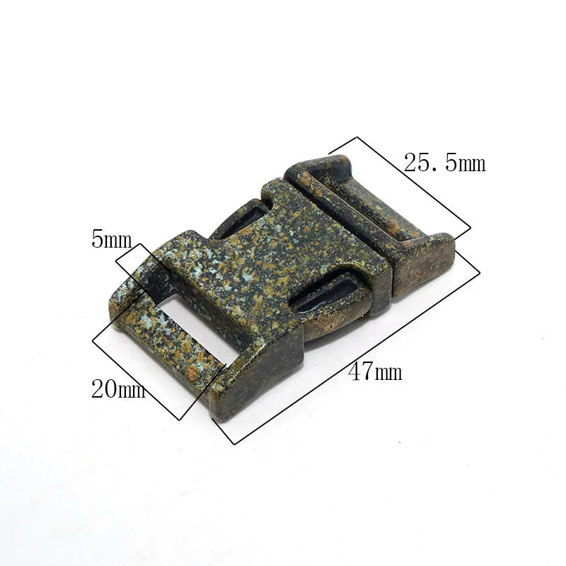 Solid Brass Side Release Buckle