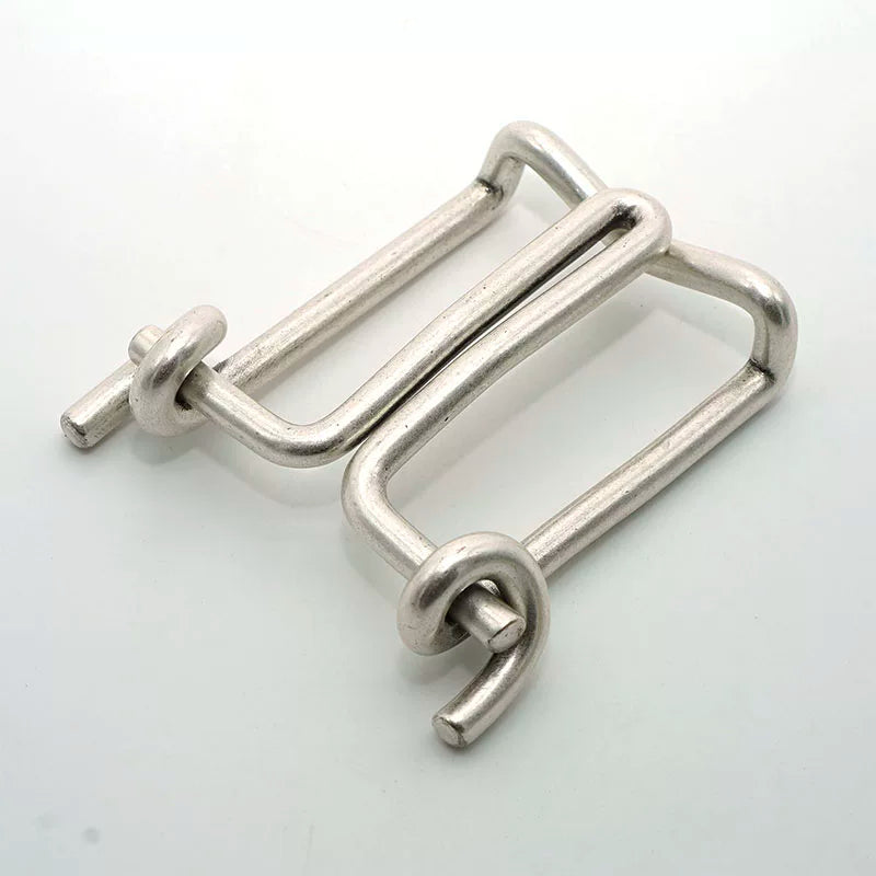 Solid Brass Vintage Men's Belt Buckle