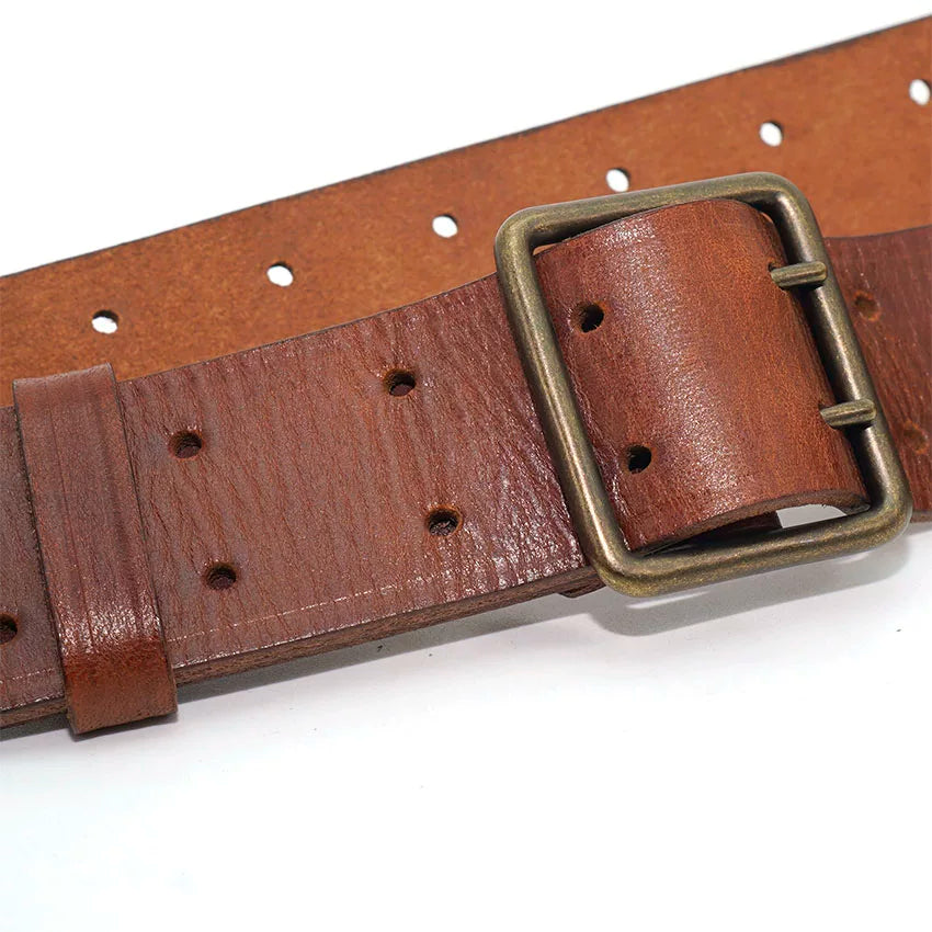 Solid Brass Vintage Casual Pin Buckle
